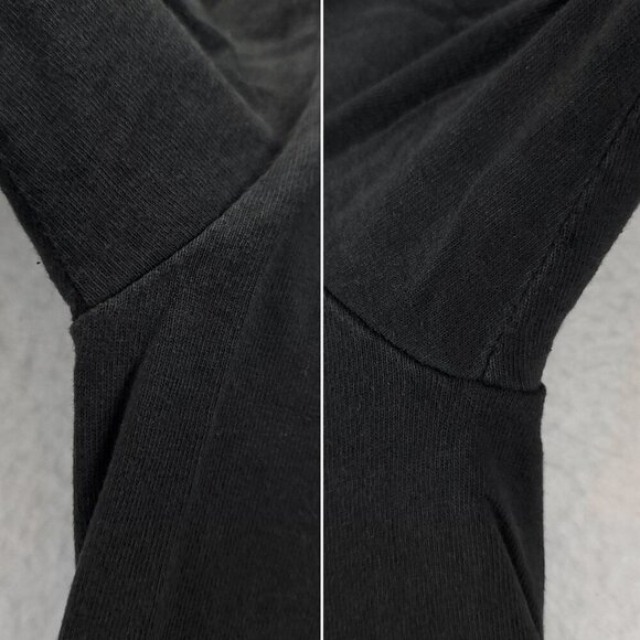 Harley Davidson Vintage T-Shirt 90s Blue Flames Long Sleeve USA Flag Whitt's 3XL - Picture 12 of 12